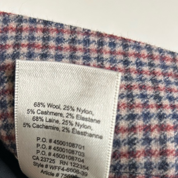 Aritzia Wilfred Tied Front Wool Blend Trousers Size 12 - Picture 7 of 10